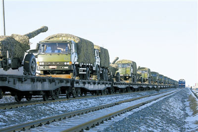 北京军区大型基地接入国家铁路网提升机动能力