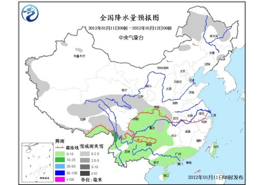 华北黄淮地区持续雾天西南及江淮大部有阴雨雪