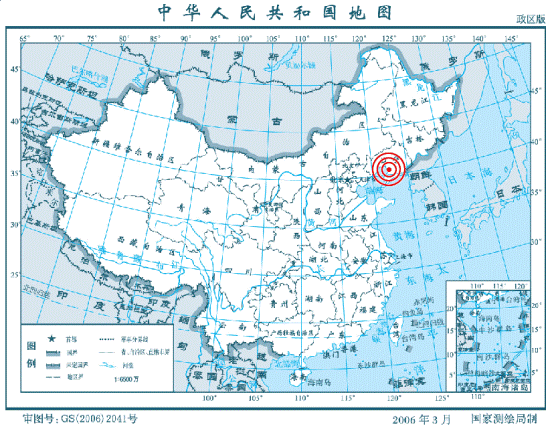 辽宁营口市今晨发生4.3级地震震源深度9千米(图)