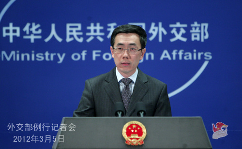 外交部就叙利亚问题、普京当选俄总统等答问(实录)
