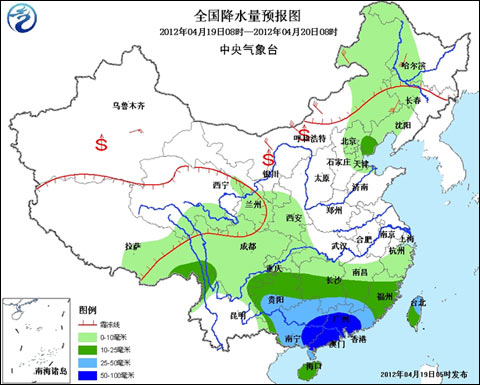 江南华南暴雨连连强对流天气明显增多(图)