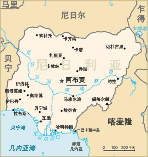 部分遭尼日利亚羁押中国公民获释(图)