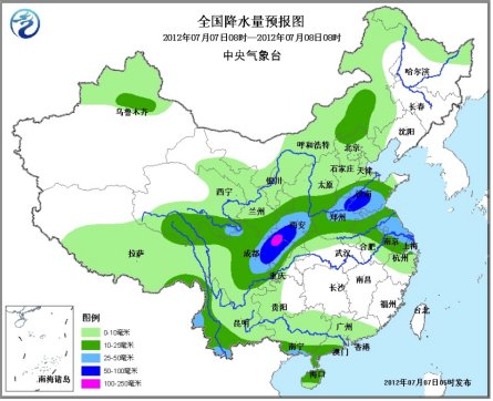 川东陕南鲁西等地有较强降水江南大部持续高温