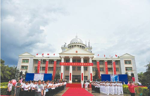三沙建市罕见高效表明中国态度