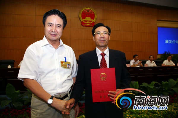 陈志荣任海南省政府副省长(图/简历)