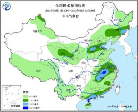 南方强降雨减弱四川重庆湖北等地将持续高温(图)
