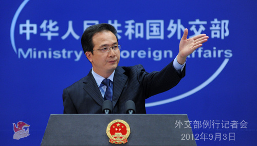 外交部就钓鱼岛争端、美国国务卿将访华等答问