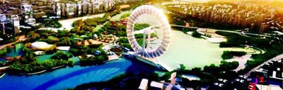 武汉将建全球最高跨江摩天轮打造汉江十景(图)