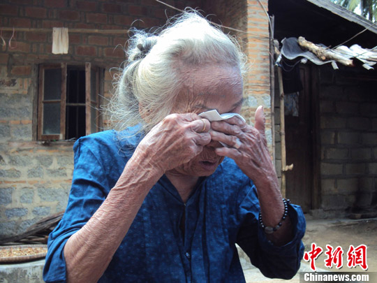 海南“慰安妇”老人:等不到日本道歉死不瞑目