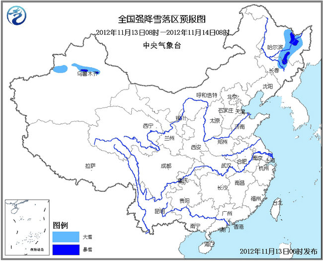 暴雪预警持续拉响东北新疆需做好防雪灾冻害工作