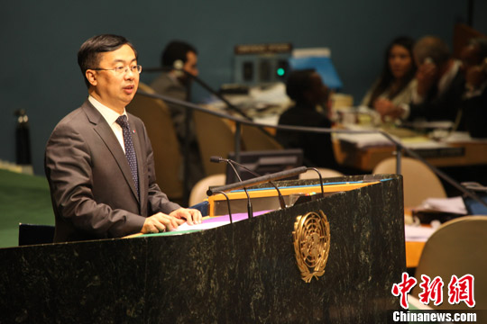 联大审议阿富汗问题中国代表:应兑现援助承诺