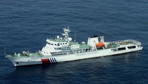 大型海事巡逻船“海巡21”轮列编海南海事局