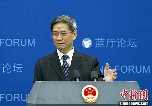 张志军:给中国维护国家利益扣强硬帽子别有用心