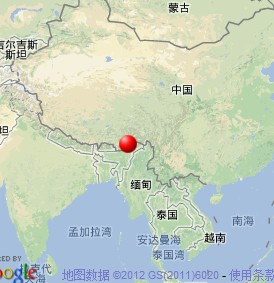 西藏墨脱县发生3.4级地震震源深度7公里