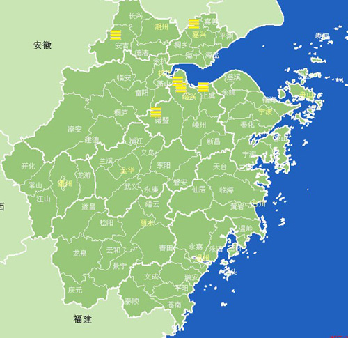 雾霾天气持续加强浙江多条高速公路进口关闭