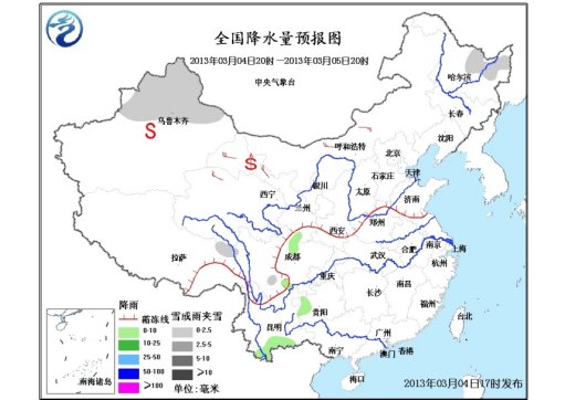 全国大部地区天气晴好甘肃等地有浮尘