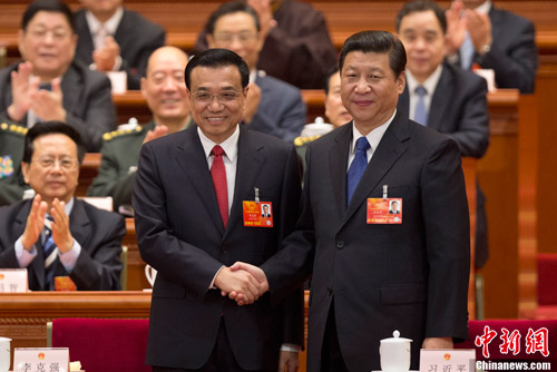 快讯:全国人大决定李克强为国务院总理