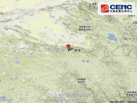 青海省海西发生4.2级地震震源深度7公里(图)
