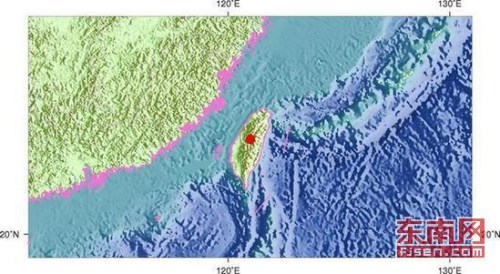 台湾南投发生6.5级地震福建多地震感明显
