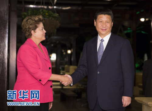 习近平会见巴西总统:中国乐见拉美地区发展壮大