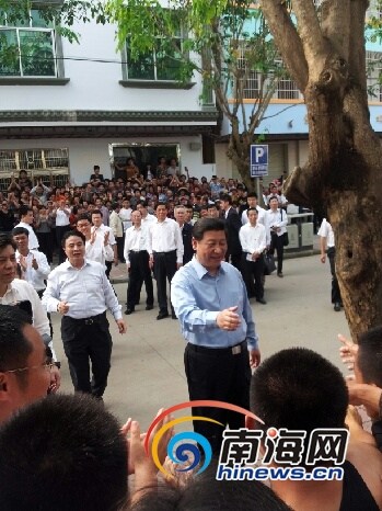习近平考察潭门渔民:总书记很亲切很随和(图)