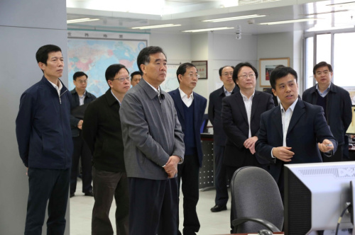 汪洋中国地震局调研要求在地震预报上有所突破