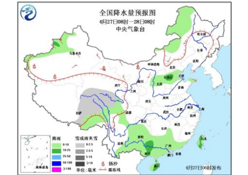冷空气将影响中东部地区江南江汉有较强降雨