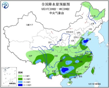 南方地区明起仍有明显降雨北方周末开启晴热模式