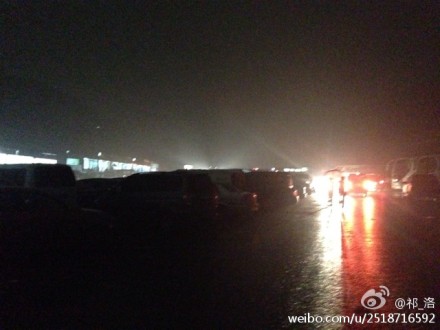 北京北部出现明显降雨局地白昼如夜