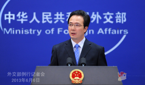 外交部就南海行为准则、中国公民加纳被捕等答问