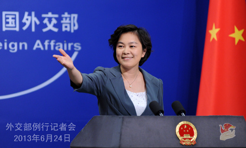 外交部就斯诺登离港、中国登山者遇袭等答问(实录)