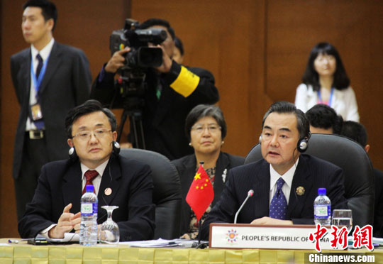 王毅谈南海问题:个别声索国倒行逆施不可能得逞