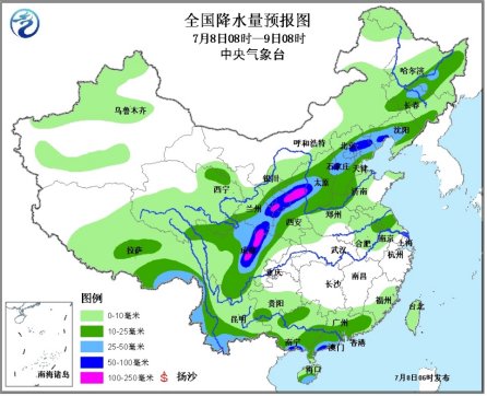 全国天气本周“南晴北雨”川陕甘谨防地质灾害