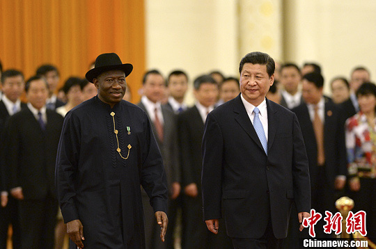 习近平晤尼总统:推动中非新型战略伙伴关系深入发展