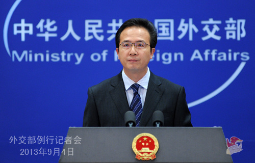 外交部就菲方称中方在黄岩岛建混凝土设施等答问