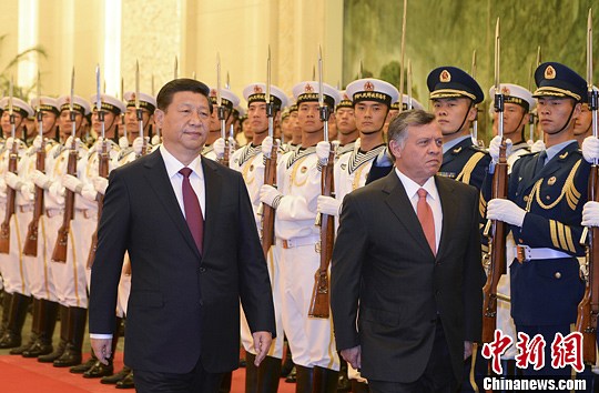 习近平同约旦国王会谈:携手促进中约友好合作