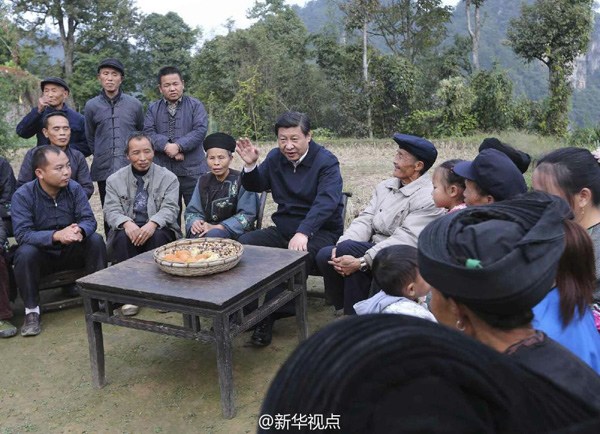 习近平谈扶贫:还要更重视