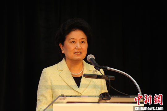 刘延东访华盛顿欢迎更多美国青年来华留学交流