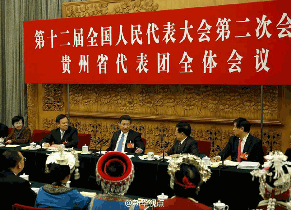 习近平参加贵州团审议强调PM2.5直接关系幸福感
