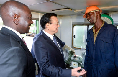 李克强:用好中国装备和技术优势促当地就业