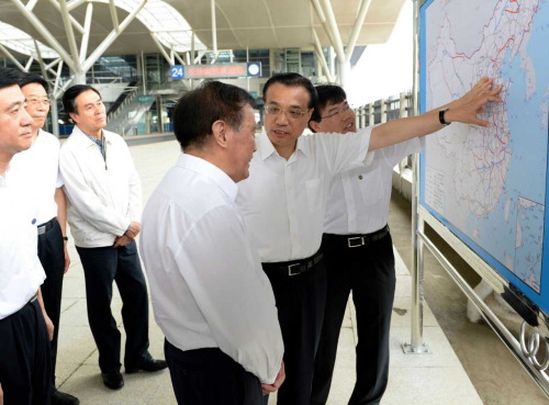 李克强长沙考察:沪昆铁路将惠及贫困山区百姓