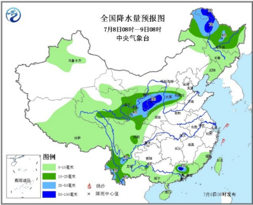 超强台风“浣熊”影响东海西北等地有较强降雨