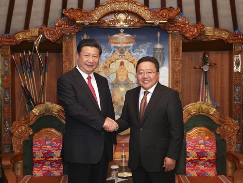 习近平:这次专程访问蒙古国是一次“走亲访友”