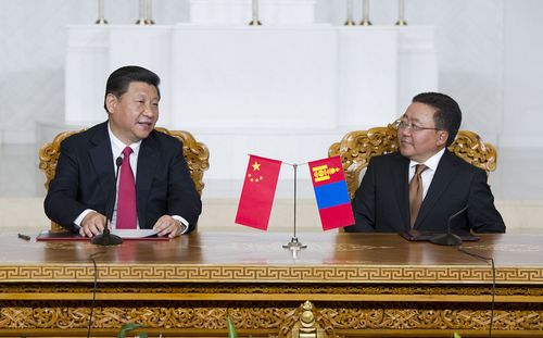 习近平:2020年实现中蒙双边贸易额100亿美元目标