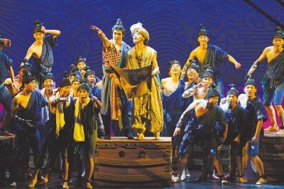 大型舞剧《丝海梦寻》在京演出贾庆林贺国强观看