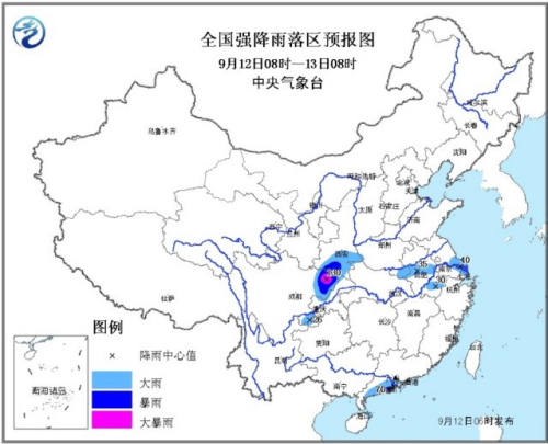 未来三天华西地区有较强降雨北方局地降温超10℃