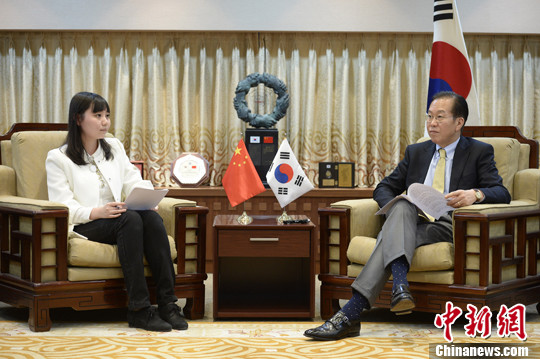 韩国驻华大使权宁世:“肯定中方亚投行倡议”