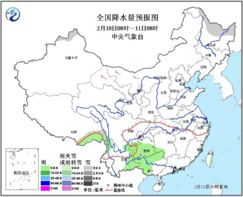 华北黄淮等地有间歇性霾贵州等地多阴雨天气