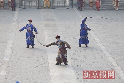 天坛春节文化周开幕皇帝被簇拥祭天(图)