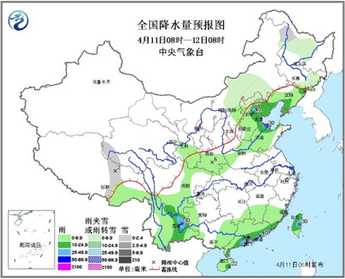 冷空气将影响中国东部地区华北黄淮等地有轻度霾